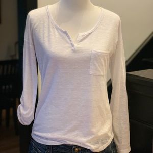 Express Long Sleeve ‘burnout’ top